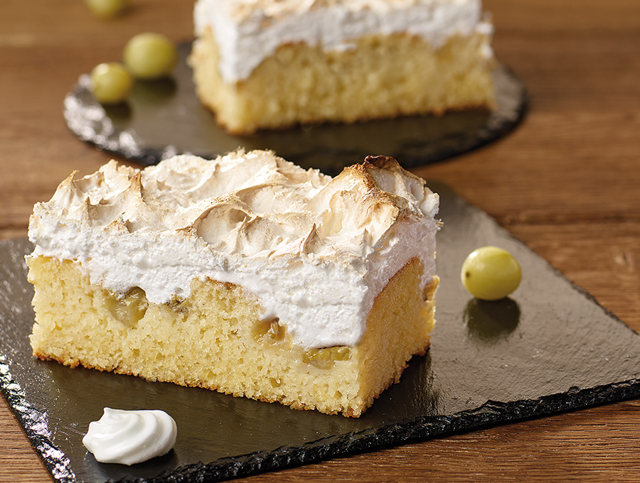 Image for Amandel - meringue gebak, 60 x 20 cm met MANDELSOFT
