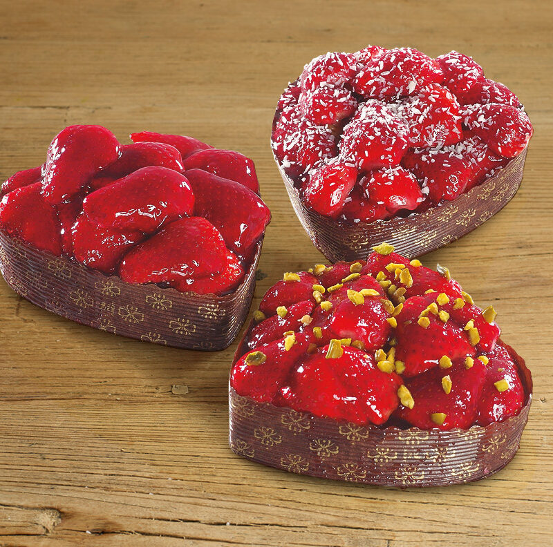 Image for Aardbeienhart, 20 stuks van 90 g met BLACK SOFT
