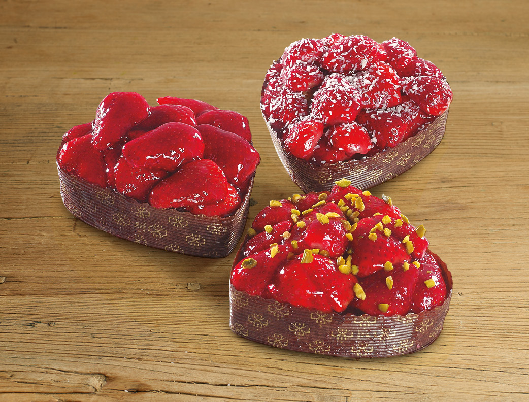 Image for Aardbeienhart, 20 stuks van 90 g met BLACK SOFT